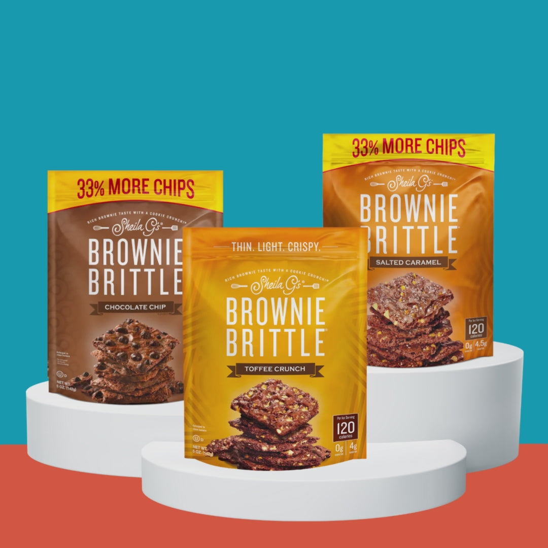 Salted Caramel Brownie Brittle - 5oz Pouch