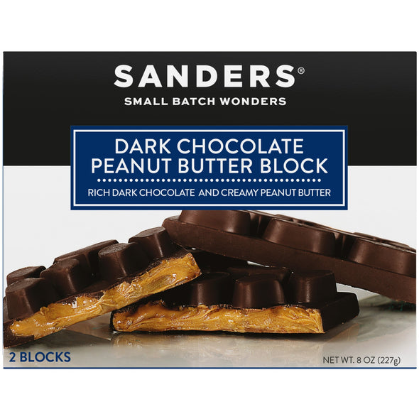 Dark Chocolate Peanut Butter Block