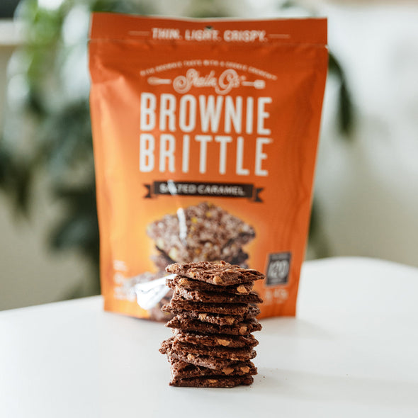 Salted Caramel Brownie Brittle - 5oz Pouch