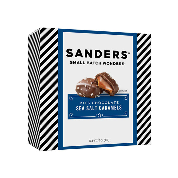 Boulevard Collection Milk Chocolate Sea Salt Caramels 3.5 oz.