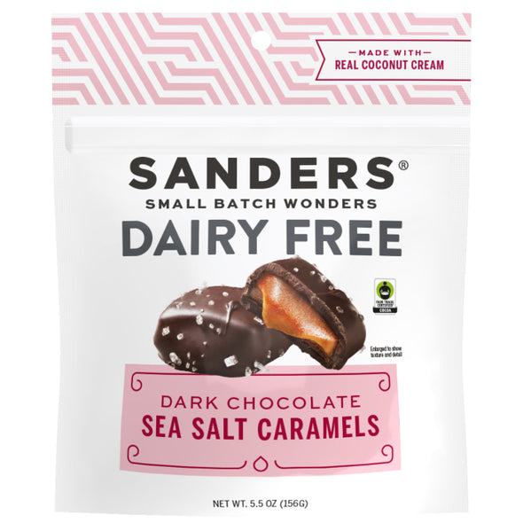 Dairy Free Fair Trade Dark Chocolate Caramel Pouch