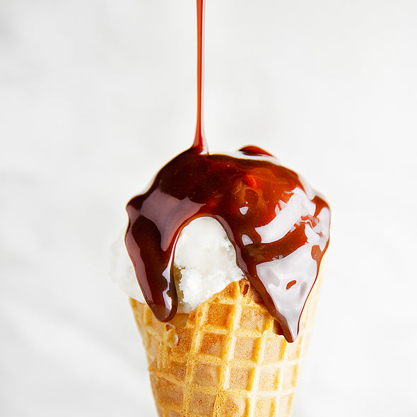 Milk Chocolate Hot Fudge Topping glamour shot