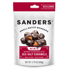 Dark Chocolate Sea Salt Caramels Mini Bites 3.75 oz. front product packaging