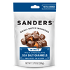 Milk Chocolate Sea Salt Caramels Mini Bites 3.75 oz. front product packaging